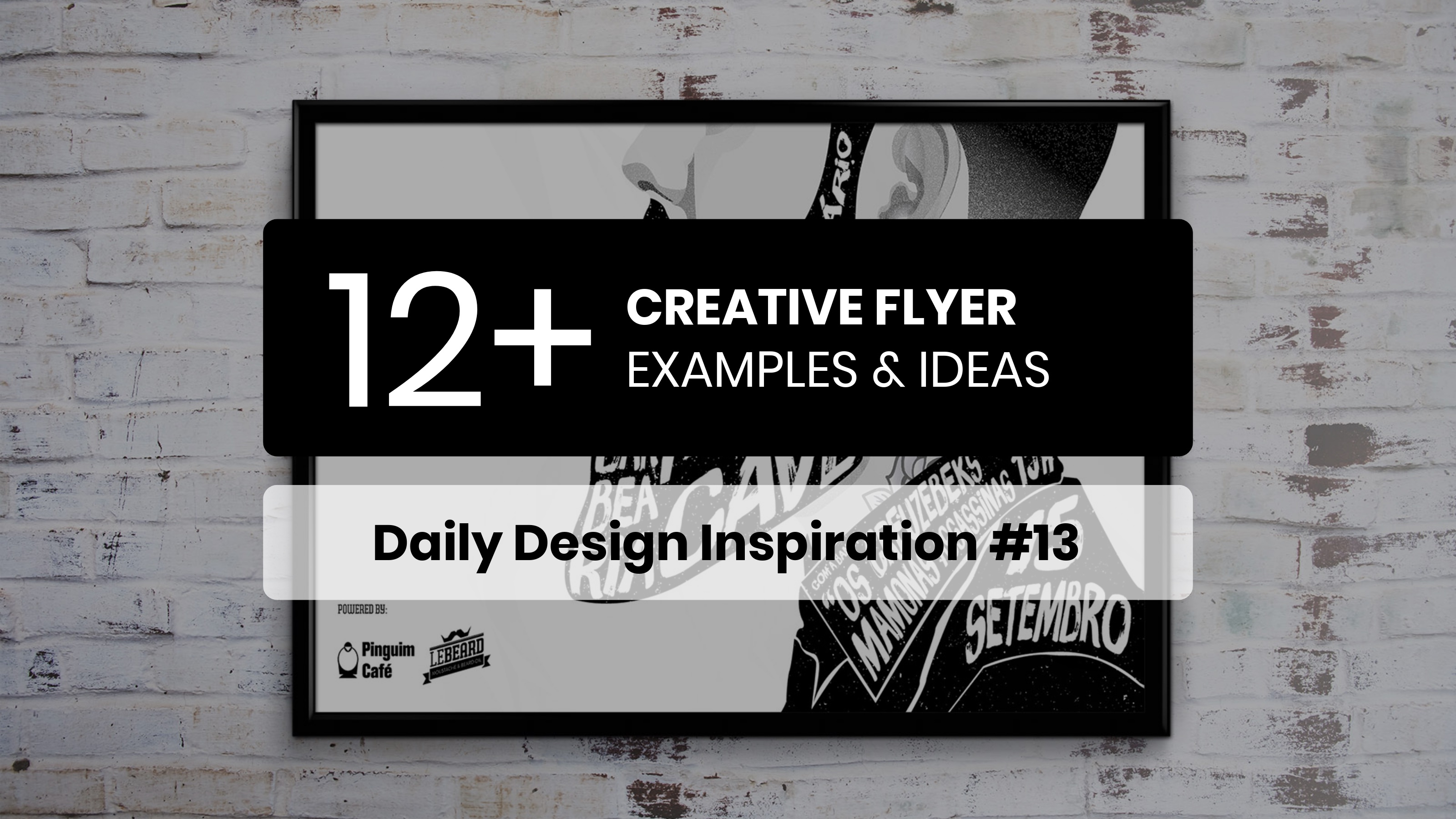 12 Creative Flyer Design Examples Templates Daily Design Inspiration 13 Venngage Gallery