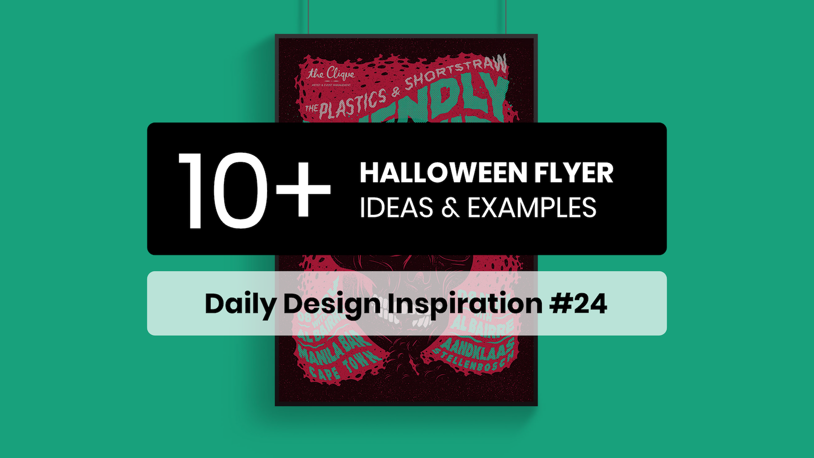 10 Halloween Flyer Examples Ideas Daily Design Inspiration 24