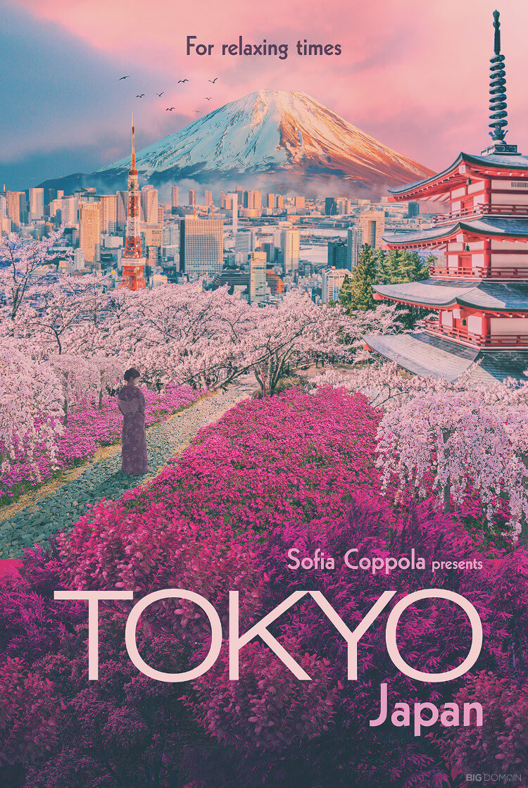 tokyo travel posters