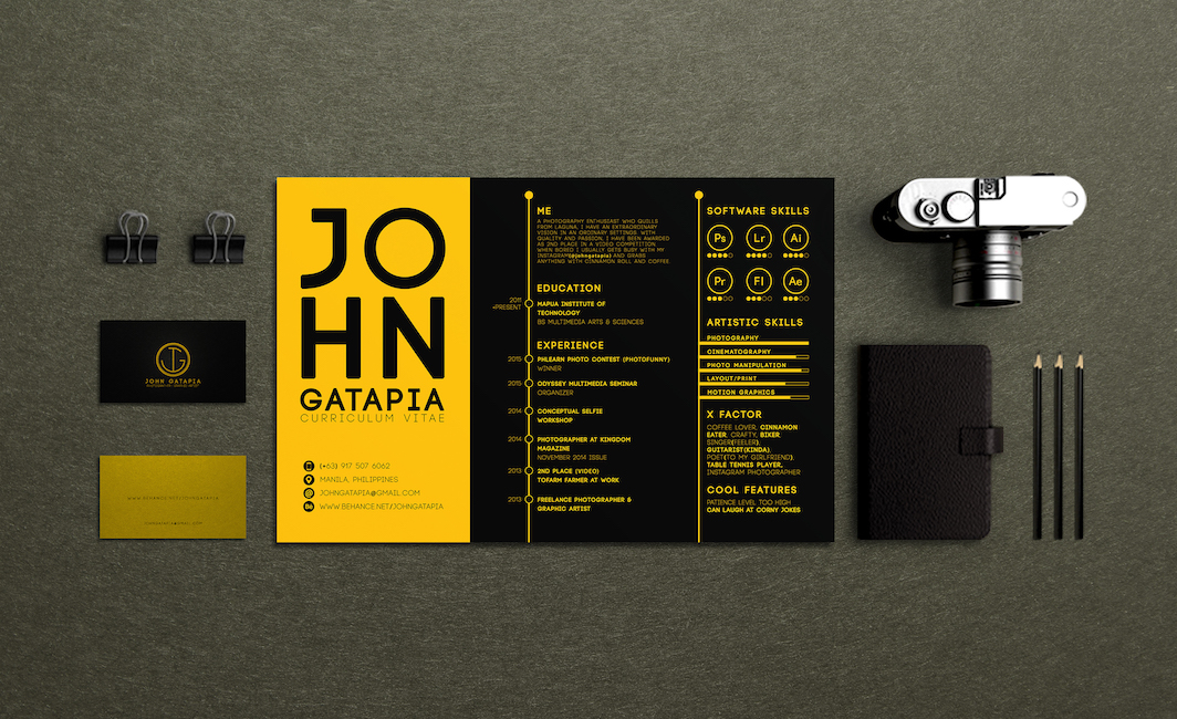 creative resume design templates