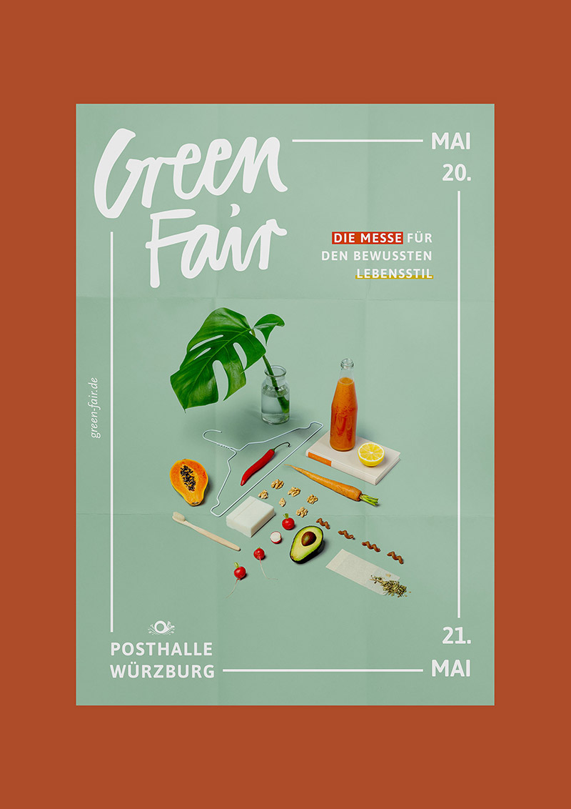 Green Fair Natural Event Poster Example4