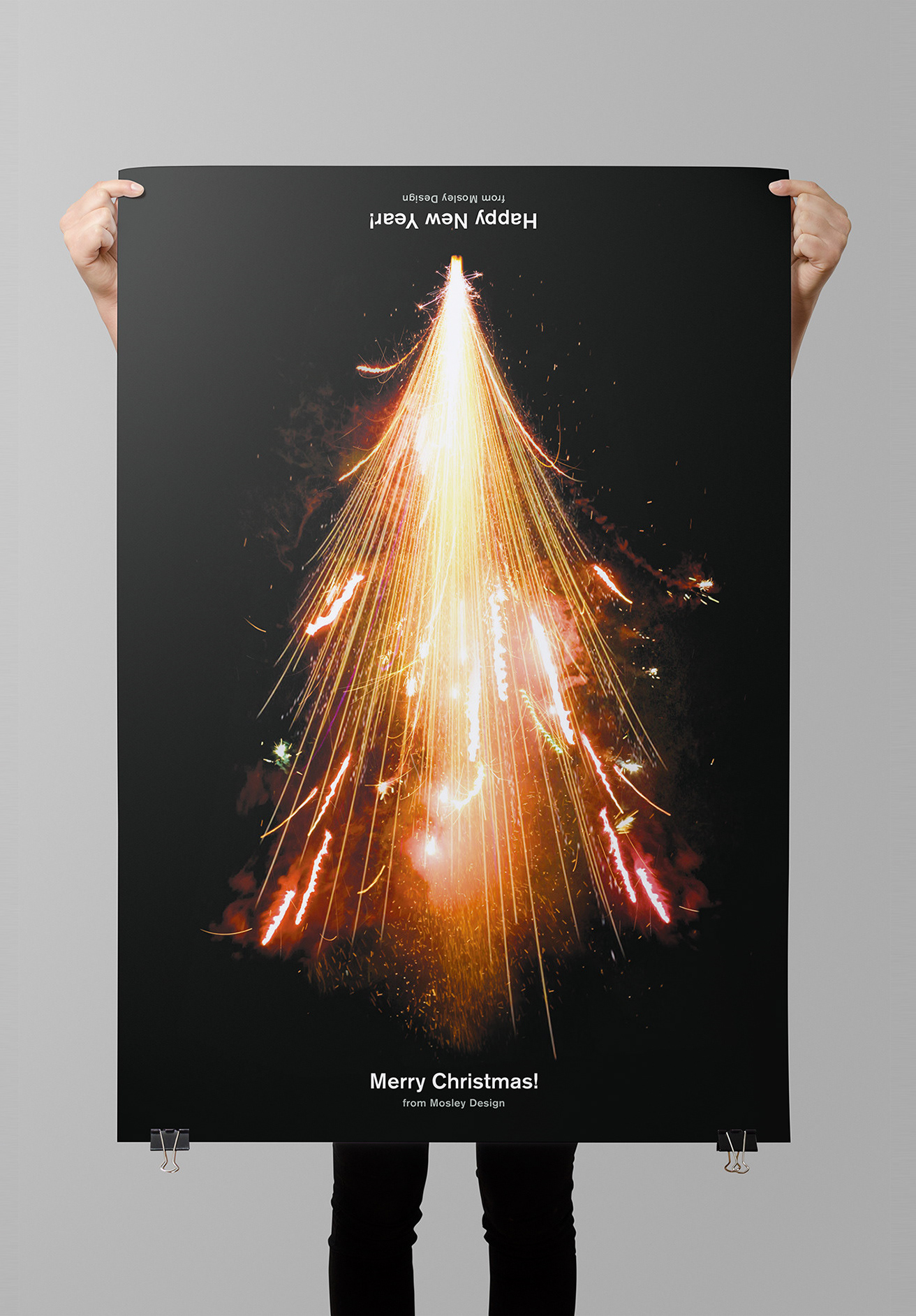 10+ Creative Christmas Poster Design Ideas & Examples - Daily Design Inspiration #46