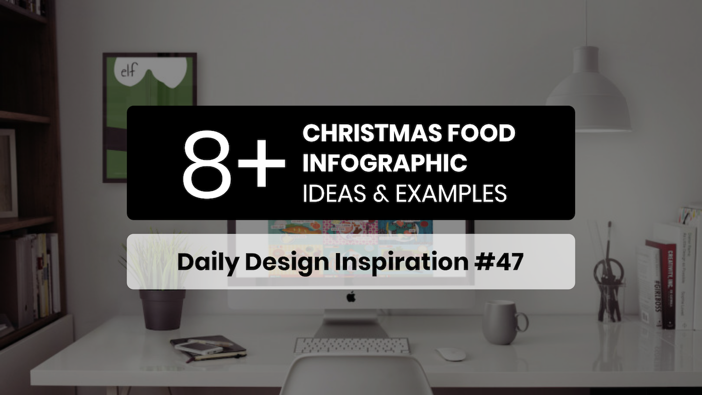 10+ Christmas Food Infographic Ideas & Examples - Daily Design Inspiration #47